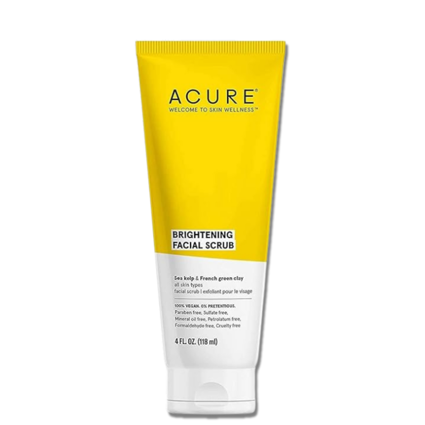Acure Brightening Facial Scrub 118ml Unblemished Bahrain